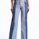 BAE Jeans De Pierna Recta De Bloque De Color