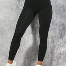 Leggings De Entrenamiento De Yoga Y Fitness Con Cintura Alta Para Mujer Con Bolsillos Laterales, Que Levanta Los Gluteos Y Controla El Abdomen