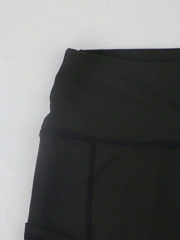 Leggings De Entrenamiento De Yoga Y Fitness Con Cintura Alta Para Mujer Con Bolsillos Laterales, Que Levanta Los Gluteos Y Controla El Abdomen