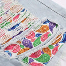 Pantalones Cortos De Mezclilla Rotos Estampados