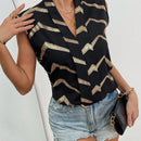 Prive Blusa Sin Mangas Con Escote En V