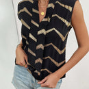 Prive Blusa Sin Mangas Con Escote En V