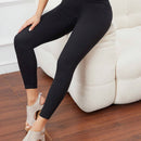 LUNE Pantalones casuales y sencillos para mujer de unicolor y ajustados con cierre de boton, para la primavera y el verano
