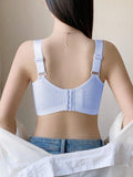 Sujetador Fino Sin Alambre Para Mujeres, Con Push Up, Recolector, Levantador, Con Soporte Lateral, Ajustable Y Que Reduce La Grasa En Las Axilas