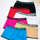 6 Piezas Panties Pantalones Cortos De Cintura Media Para Mujer