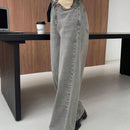 DAZY Jeans Casuales De Pierna Recta Para Mujer