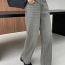 DAZY Jeans Casuales De Pierna Recta Para Mujer