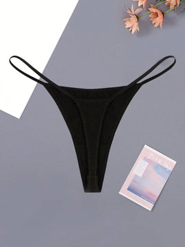 Tanga De Mujer Sexy Y Transpirable Con Patron De Labios