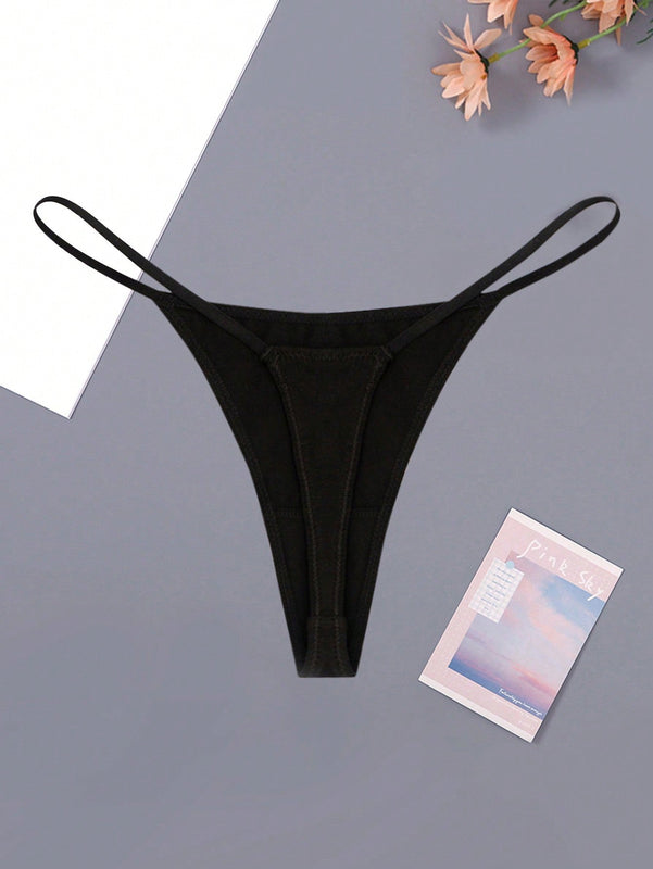 Tanga De Mujer Sexy Y Transpirable Con Patron De Labios