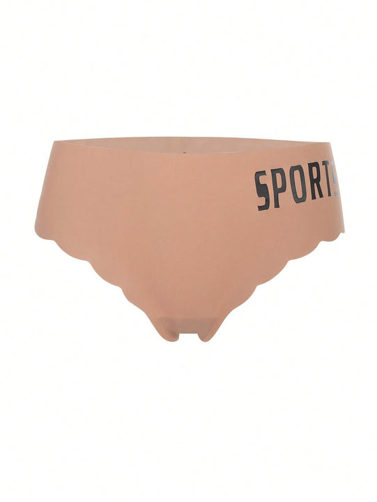 Conjunto de 3 bragas de mujer sin costura de seda de hielo transpirable multicolor