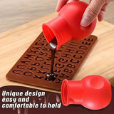 Olla De Silicona Para Derretir Chocolate, Crema, Leche Caliente O Salsa, Apta Para Microondas, Antiadherente Y Adecuada Para Uso En Cocinas Comerciales.