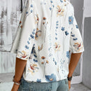 LUNE Blusa Envolvente Impresa Al Azar Para Mujer