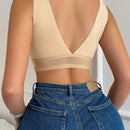 Sosten Sin Costuras En Estilo De Camiseta Para Mujer