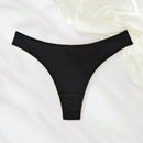 Ropa Interior Femenina G-string De Detalles De Encaje Y Mono En Patchwork