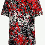 LUNE Camisa De Manga Corta Impresa Para Mujer
