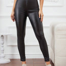 LUNE Pantalones ajustados simples y casuales para mujer, de unicolor
