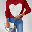 Essnce Sudadera Con Mangas Raglan Y Patron De Corazon