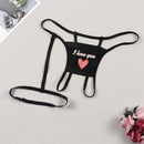 Panties Sexys Para Mujer Con Estampado Y Abertura, Liguero Para El Muslo, Delgado Y Comodo