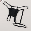 Panties Sexys Para Mujer Con Estampado Y Abertura, Liguero Para El Muslo, Delgado Y Comodo