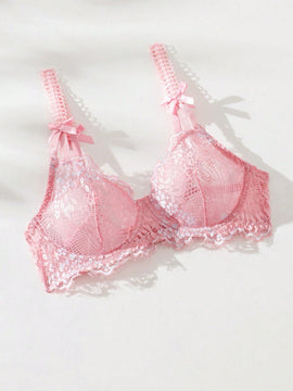 Ropa Interior De Encaje Y Sosten Para Mujer