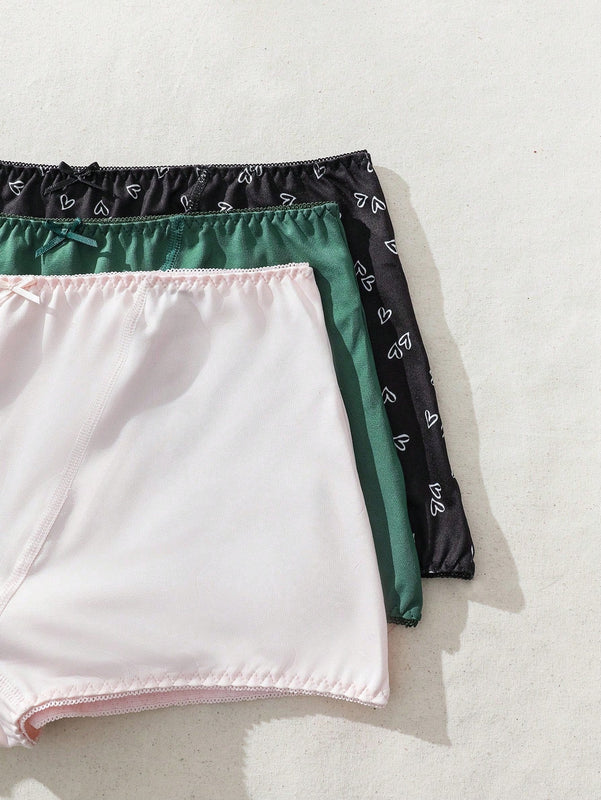 CoupledUp Boxers De Mujer Con Estampado De Corazon