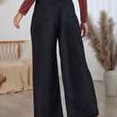 LUNE Pantalones Jeans De Color Liso Con Bolsillos Inclinados