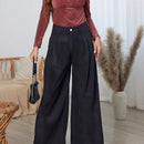 LUNE Pantalones Jeans De Color Liso Con Bolsillos Inclinados