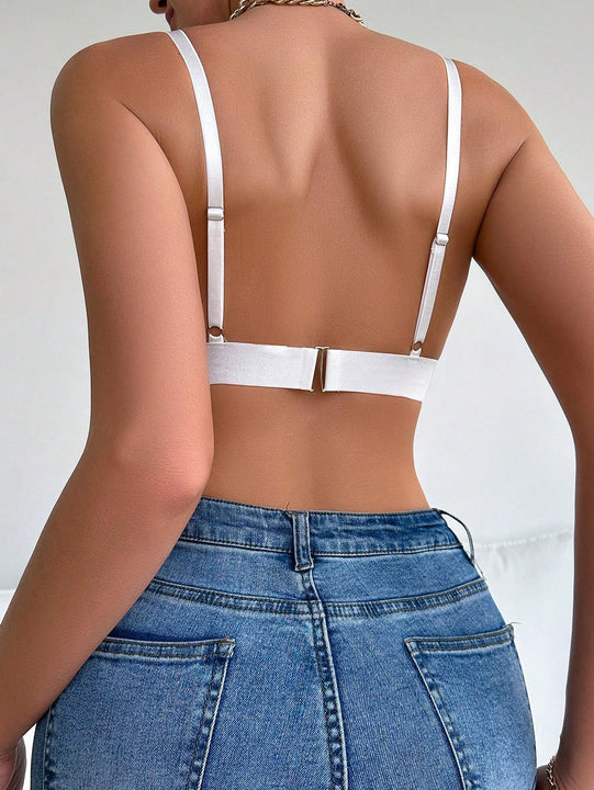 Sosten Inalambrico De Color Solido Para Damas