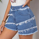 LUNE Shorts De Mezclilla Deshilachados Para Damas