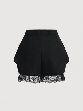 MOD Shorts Skorts Super Cortos De Encaje