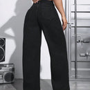 PETITE Jeans Holgados De Cintura Media Para Mujer