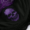 ROMWE Grunge Punk Sujetador Con Encaje De Contraste