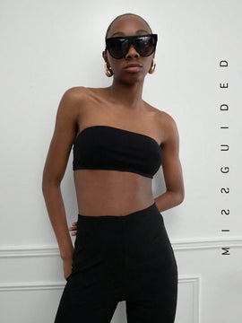 MISSGUIDED Pantalon Corto Para Ciclismo De Tela De Encaje