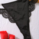 Lenceria Con Cordon Y Parche De Encaje Para Mujer Estilo C