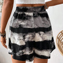 VCAY Pantalones Cortos Casuales Y Sueltos Con Estampado Tie-dye