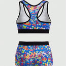 ROMWE X Care Bears Conjunto De Ropa Interior Impresos Con Alienigena Y Nave Espacial Con Almohadilla Desmontable