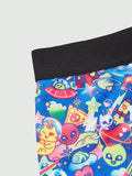 ROMWE X Care Bears Conjunto De Ropa Interior Impresos Con Alienigena Y Nave Espacial Con Almohadilla Desmontable