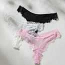 Lenceria De Tanga De Encaje De Empalme Para Mujeres
