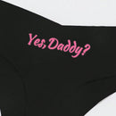 Ropa Interior De Tanga Sexy Para Mujer, Comoda Y Suave, Estampado De Letras, Braguita Transpirable Y Sin Costuras Para Uso Diario