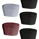 Conjunto De 5 Piezas De Sujetador De Tubo De Color Solido Para Mujer