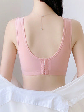 Sosten De Ajuste Para Mujeres, Sin Anillo De Acero, Ayuda A Reunir, Realzar , Prevenir La Flacidez Y Tambien Adelgazar Y Ajustar. Copa Fina Y Adecuada Para Mujeres Con Busto Grande Para Lucir Mas Pequeno