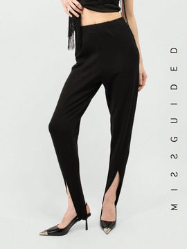 MISSGUIDED Mallas De Jersey Con Estribo
