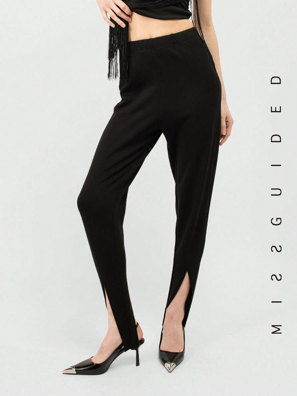 MISSGUIDED Mallas De Jersey Con Estribo