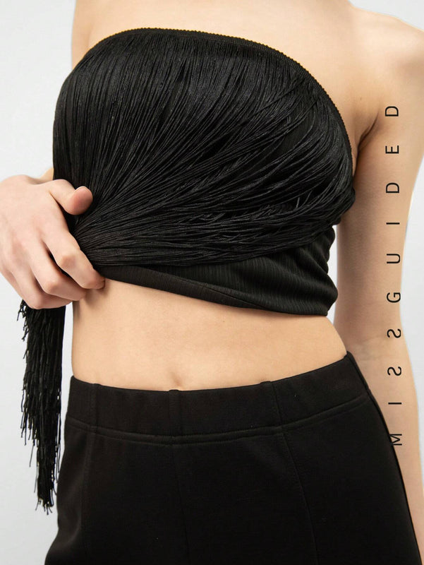 MISSGUIDED Mallas De Jersey Con Estribo