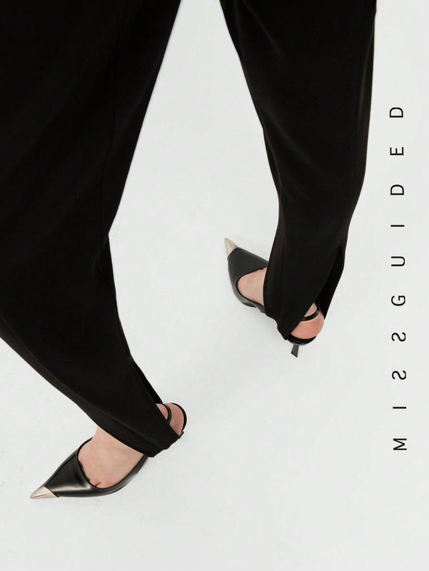 MISSGUIDED Mallas De Jersey Con Estribo