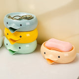 1 Pieza, Soporte De Jabón Creativo Y Lindo, Bandeja De Jabón De Plástico Con Drenaje, Soporte De Jabón Con Auto-Drenaje, Estante De Jabón Para Baño, Soporte De Almacenamiento De Jabón Para Fregadero, Accesorios De Baño, Decoración Del Hogar