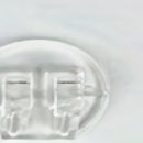 1pc Gancho de Parche Invisible, Colgador de Almacenamiento Fuerte para Baño, Gancho Adhesivo de Pared para Hogar con Alta Capacidad de Carga, Accesorios de Baño, 5.51 pulgadas * 2.36 pulgadas