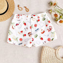 WYWH Pantalones Cortos De Playa Super Cortos Impresos Con Frutas Divertidas Para Mujeres En Vacaciones Casuales
