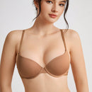 Leisure Brassier Para Dama De Color Solido Con Tirantes Tejidos