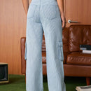 Forever 21 Jeans Casuales De Pierna Recta Con Caracteristicas De Utilidad